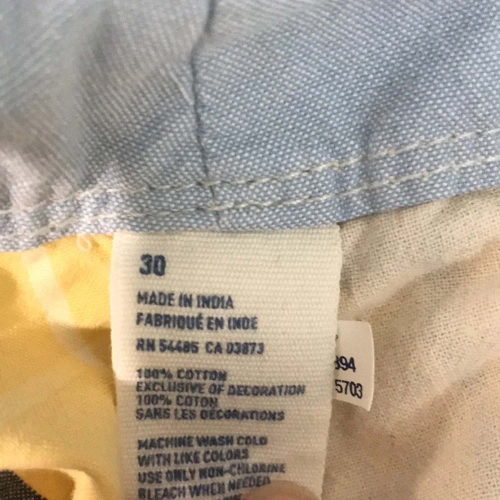American‎ Eagle Shorts Mens 30 Yellow Plaid Preppy Eclectic Grandpa Golf Tennis
